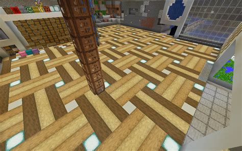 I just used your design in my house yesterday, i made it with acacia, funny that you posted again the next day. Nice flooring, unsure about the white concrete : Minecraft in 2020 | Minecraft floor designs ...