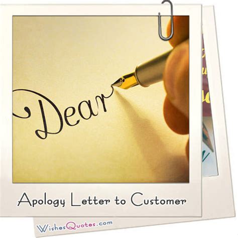 Apology Letter To Customer With Useful Sample Templates