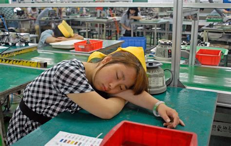 China Factory Workers Encouraged to Sleep on the Job - NBC News