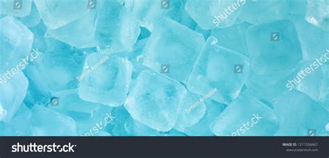 Blue Frozen Ice Cubes Background Stock Photo 1211558467 Shutterstock