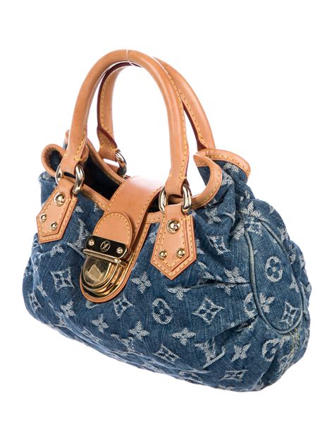 Louis Vuitton Monogram Denim Pleaty Bag Handbags Lou190739 The
