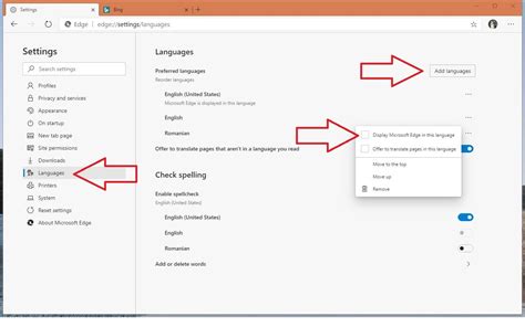 How To Change Language In Microsoft Edge