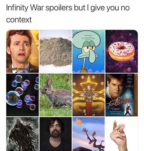 Spoilers But Not Spoilers Avengers Infinity War Know Your Meme