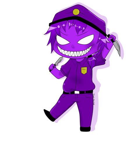 Chibi Purple Guy By Bloody Kazu On Deviantart