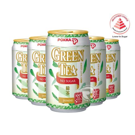 Pokka Jasmine Green Tea No Sugar Ml X Cans Shopee Singapore