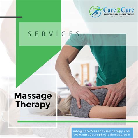 Massage Therapy Services At Care2cure Ottawa
