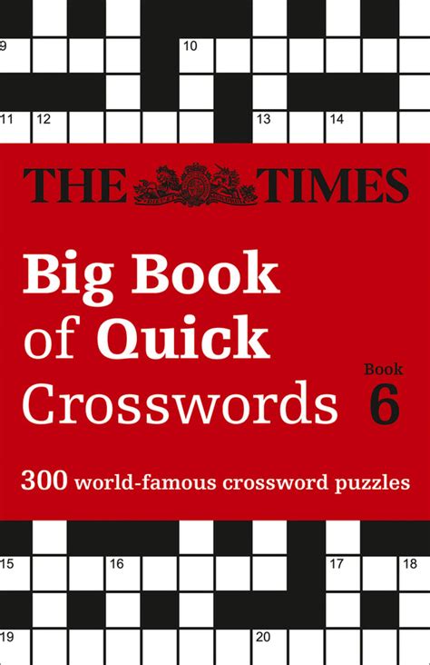 Big Book Of Quick Crosswords Eurekapuzzles