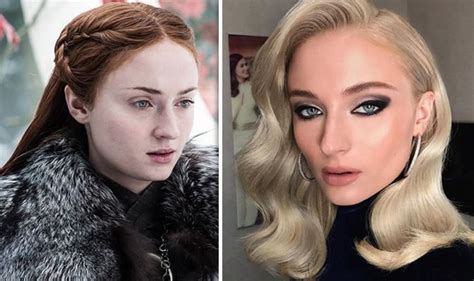 Sophie Turners Game Of Thrones Co Stars React To Her New Look After