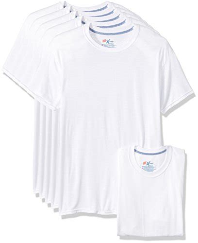 Hanes Mens Comfortsoft Short Sleeve Crewneck T Shirt White 3 4 And 6 Pack