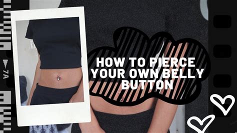 How To Pierce Your Own Belly Button Niytimes Youtube