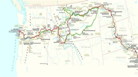 Lewis And Clark Route Map Gadgets 2018
