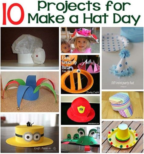 Make A Hat Day Crazy Hat Day Hat Day Crazy Hats