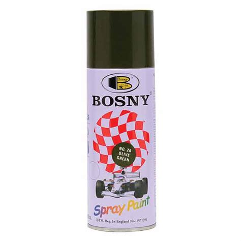 Buy 400ml Olive Green Color Spray Paint Bosny Brand
