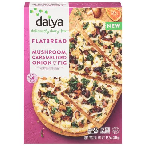 Plant Based Flatbread Pizza Daiya Foods Deliciously Off