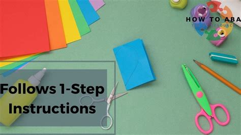 How To Teach 1 Step Instructions Using Aba Youtube