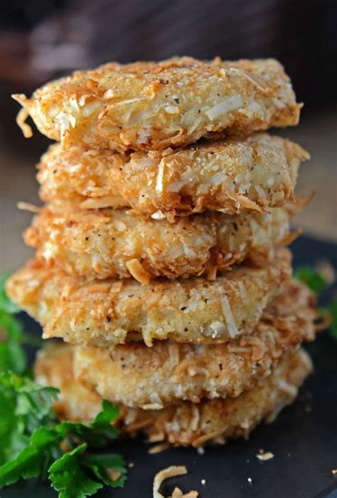 Coconut Crusted Chicken Patties Paleo And Whole30 Whole Food