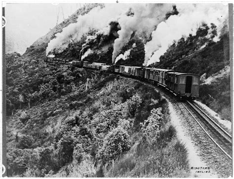 Steam Train On The Rimutaka Incline Record Digitalnz
