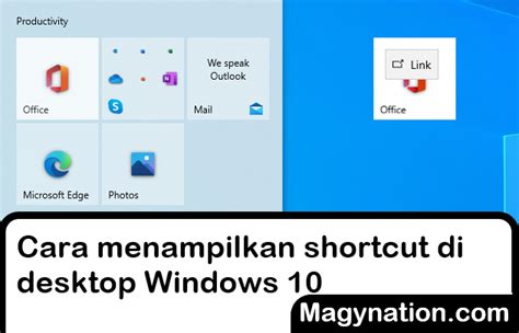 6 Cara Menampilkan Shortcut Di Desktop Windows 10