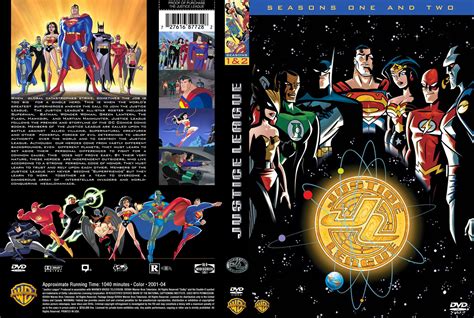 Coversboxsk Justice League Seasons 1 2 Cover High Quality Dvd