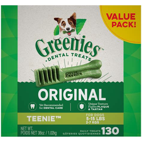 We did not find results for: GREENIES Original TEENIE Natural Dental Dog Treats, 36 oz. Pack - Walmart.com - Walmart.com