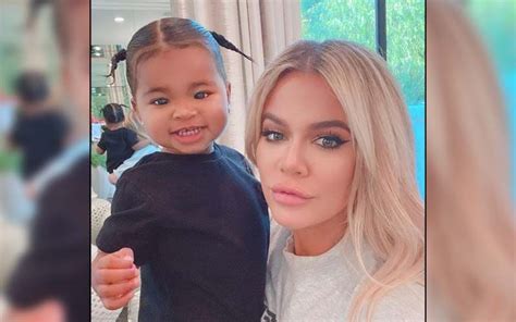 Aww Khloe Kardashian Shares An Adorable Photo With Daughter True Amid Tristan Thompsons