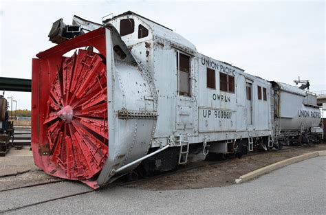 Snow Plow Rotary Union Pacific Railroad No 900860 Utah Flickr