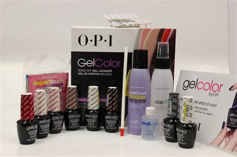 Opi Gelcolor Gel Nail Polish Iconic Starter Kit 2014 Set