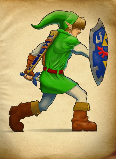 Link The Hero Of Time By Paterack On Deviantart