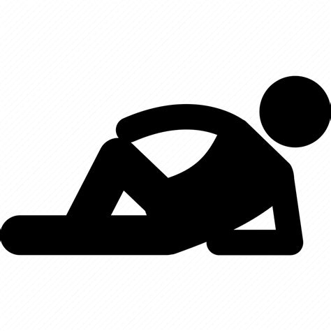 Floor Human Lying Down Man People Pose Relaxing Icon Download On Iconfinder