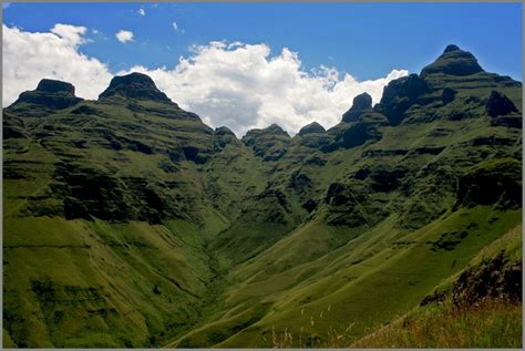 South Africa The Drakensberg Mountains Are Definitely One Of Of South