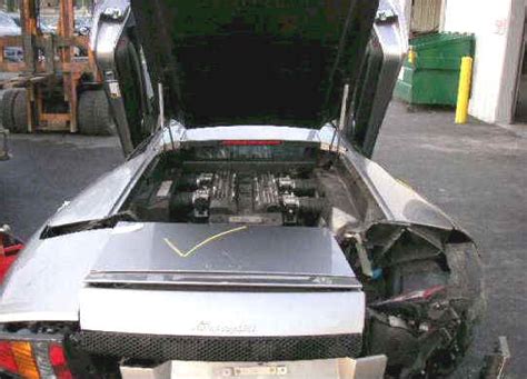 Wrecked Lamborghini For Sale Murcielago For Sale 35000 Repairable