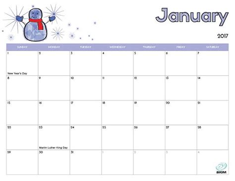 If you need a free printable february calendar, look no further! Kindergarten January 2021 Printable Calendar | Printable March