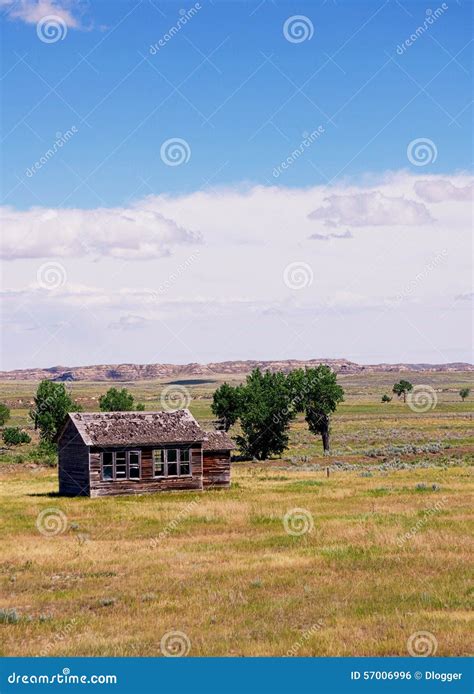 Old Abandoned Homestead In Montana Stock Photo Image Of Homestead