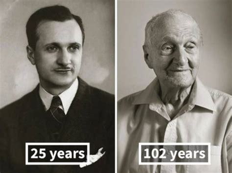 Photographer Showed How People Who Are Now Over 100 Years Old Changed