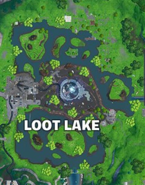 loot lake is actually two separate lakes the top and the bottom parts are not connected by
