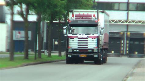 Nu zijn we uitgegroeid tot een. Scania 143 V8 Martijn Methorst Transport - YouTube