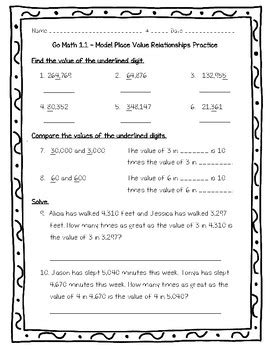 We share with you these fabulous math worksheets. 4th Grade Go Math Worksheets With Answer Key