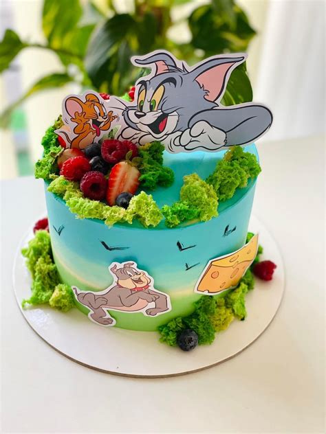 Decor De Tort Cu Tom Si Jerry