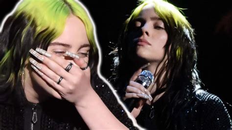 Billie Eilish Llora Tras Sentirse Odiada En Brit Awards 2020 Youtube