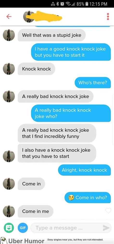 Best Knock Knock Jokes Pick Up Lines Jokes Wall
