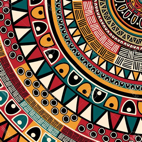 Colorful Tribal Wallpaper African Print Hd 2159089 Hd Wallpaper