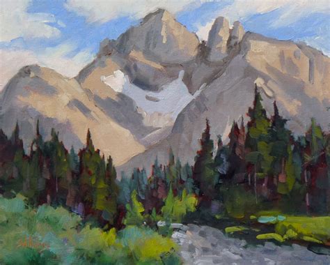 Sharon Lynn Williams Art Blog Mount Assiniboine Plein Air Painting