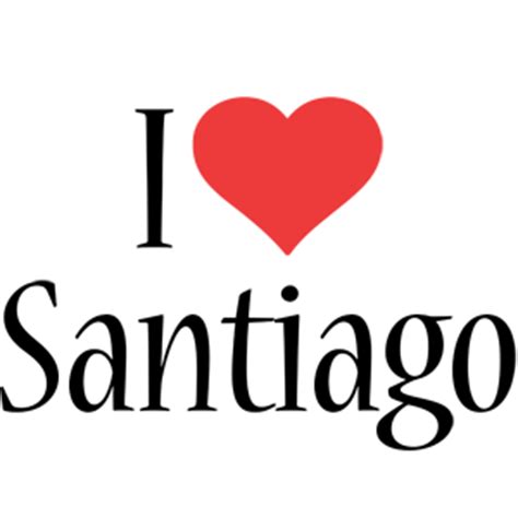 Santiago Logo | Name Logo Generator - Kiddo, I Love, Colors Style