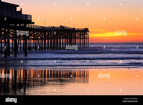 Crystal Pier Pacific Beach San Diego California United States Of