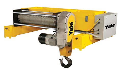Yale Global King Double Girder Electric Wire Rope Hoist Applied