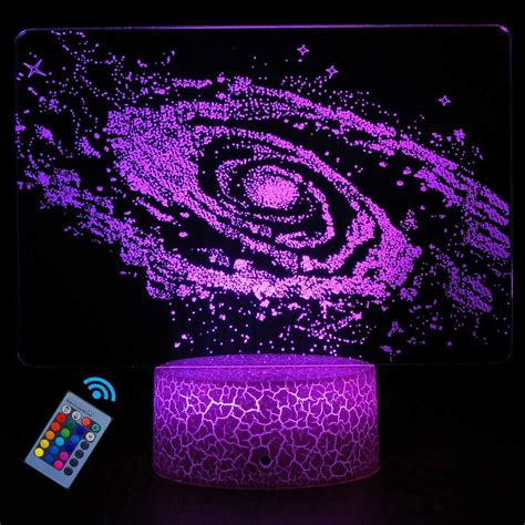 Hyodream Galactic System 3d Optical Illusion Lamp Universe Space Galaxy