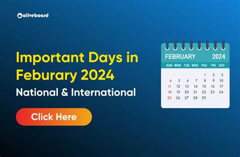 Important Days In February 2024 Check National And International Dates