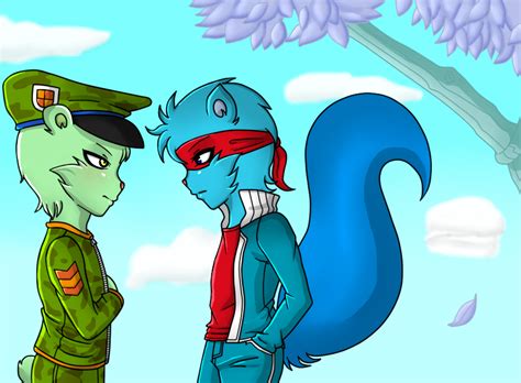 Flippy Y Splendid By Superalex2623 On Deviantart