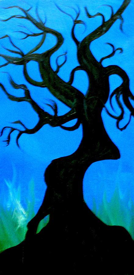 Creepy Tree Painting By James Middleton Fine Art America