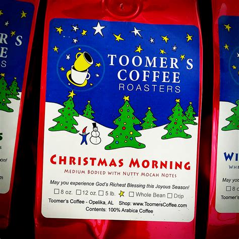 Christmas Morning 12 Oz Toomers Coffee Roasters Alabama